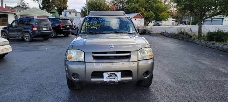 2003 Nissan Frontier for sale at SUSQUEHANNA VALLEY PRE OWNED MOTORS in Lewisburg PA