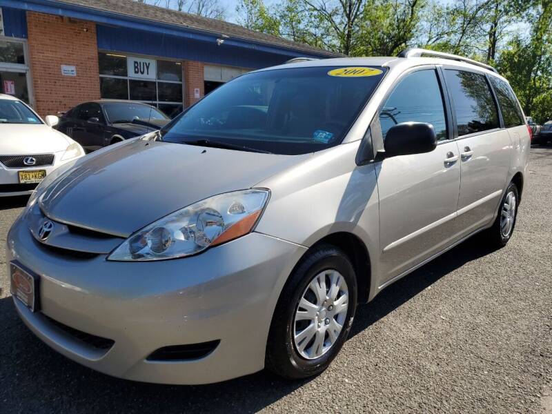 2007 Toyota Sienna for sale at CENTRAL AUTO GROUP in Raritan NJ