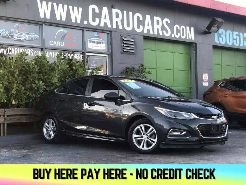 2017 Chevrolet Cruze for sale at CARUCARS LLC in Miami FL