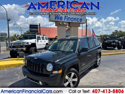 2016 Jeep Patriot for sale at American Financial Cars in Orlando FL