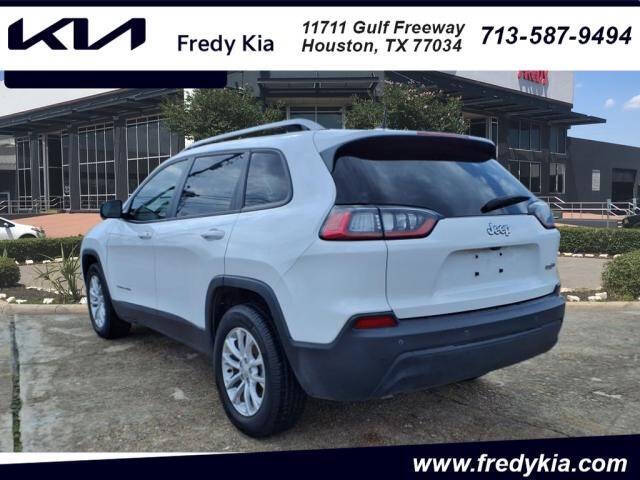 Used 2020 Jeep Cherokee Latitude with VIN 1C4PJLCB8LD535049 for sale in Houston, TX