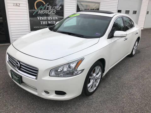2014 Nissan Maxima for sale at HILLTOP MOTORS INC in Caribou ME