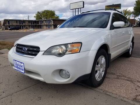 2005 Subaru Outback for sale at Alpine Motors LLC in Laramie WY