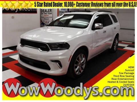 2021 Dodge Durango for sale at WOODY'S AUTOMOTIVE GROUP in Chillicothe MO