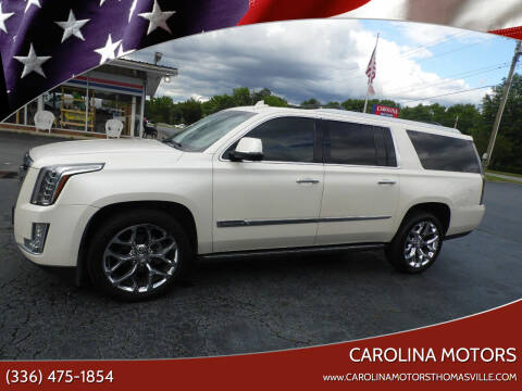 2015 Cadillac Escalade ESV for sale at Carolina Motors in Thomasville NC