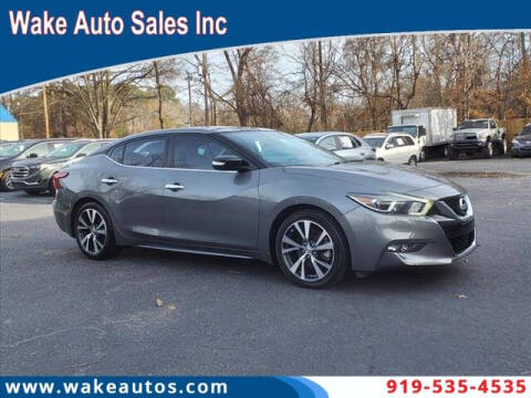 2017 Nissan Maxima for sale at Wake Auto Sales Inc in Raleigh NC