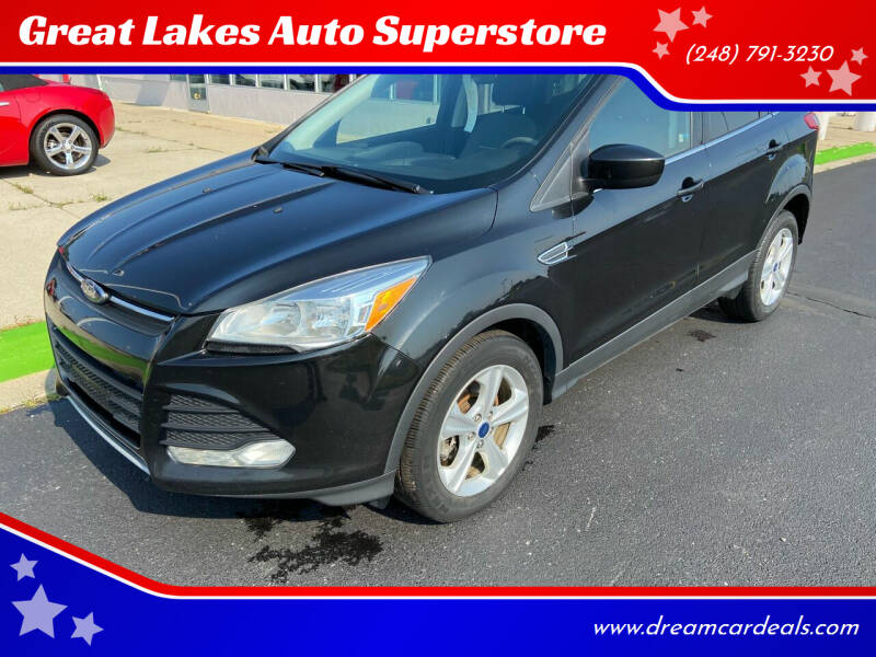 2014 Ford Escape for sale at Great Lakes Auto Superstore in Waterford Township MI