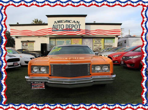 1975 Chevrolet Caprice for sale at American Auto Depot in Modesto CA