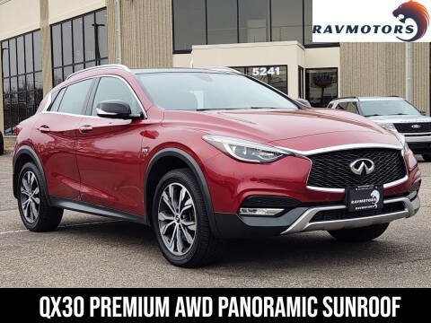 2017 Infiniti QX30 for sale at RAVMOTORS - CRYSTAL in Crystal MN