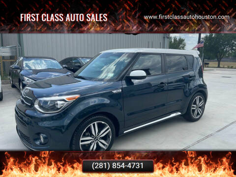 2018 Kia Soul for sale at First Class Auto Sales in Sugar Land TX