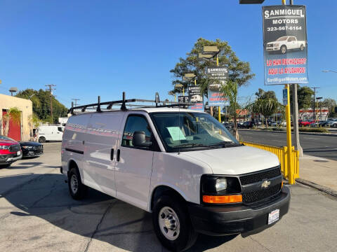2014 Chevrolet Express Cargo for sale at Sanmiguel Motors in South Gate CA
