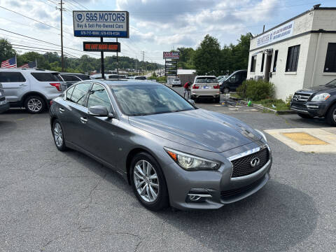 2015 Infiniti Q50 for sale at S & S Motors in Marietta GA