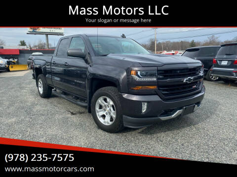 2016 Chevrolet Silverado 1500 for sale at Mass Motors LLC in Worcester MA