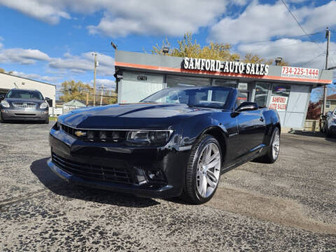 2015 Chevrolet Camaro for sale at Samford Auto Sales in Riverview MI