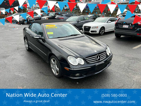 2005 Mercedes-Benz CLK for sale at Nation Wide Auto Center in Brockton MA