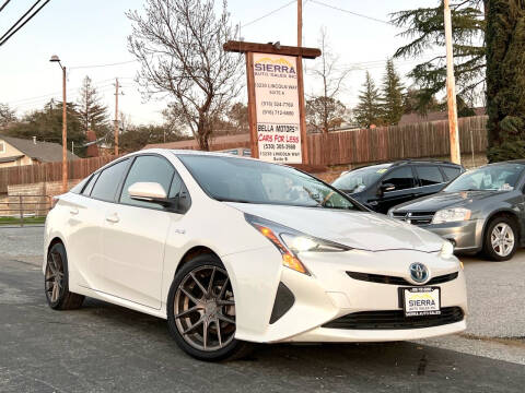 2016 Toyota Prius for sale at Sierra Auto Sales Inc in Auburn CA