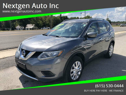 2016 Nissan Rogue for sale at Nextgen Auto Inc in Smithville TN