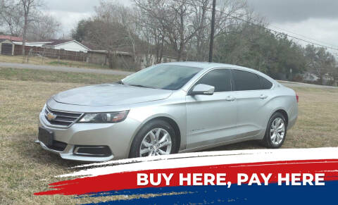 2017 Chevrolet Impala for sale at Pasadena Used Cars in Pasadena TX