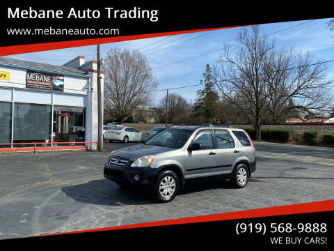 2006 Honda CR-V for sale at Mebane Auto Trading in Mebane NC