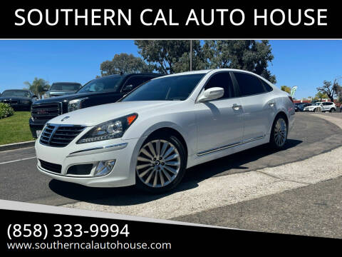 2012 Hyundai Equus for sale at SOUTHERN CAL AUTO HOUSE in San Diego CA