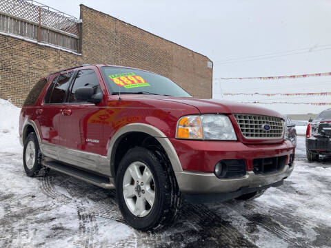 2004 Ford Explorer for sale at RON'S AUTO SALES INC in Cicero IL