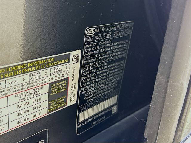 2020 Land Rover Range Rover Sport HSE