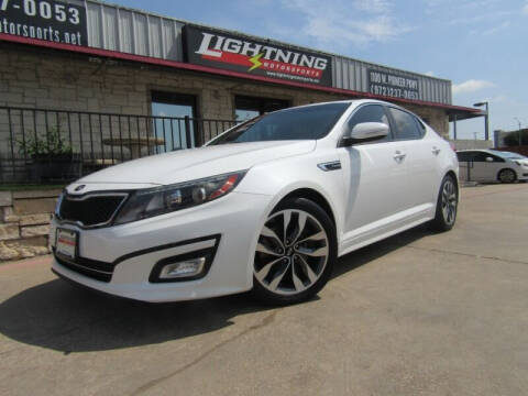 2015 Kia Optima for sale at Lightning Motorsports in Grand Prairie TX