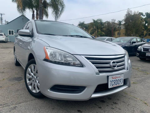 2013 Nissan Sentra for sale at Arno Cars Inc in North Hills CA