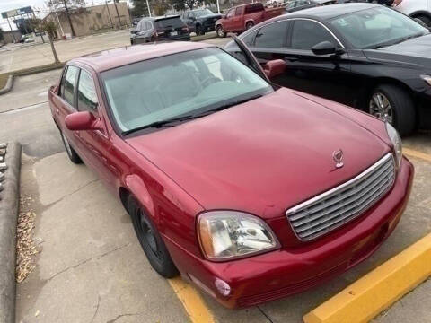 2004 Cadillac DeVille for sale at FREDYS CARS FOR LESS in Houston TX