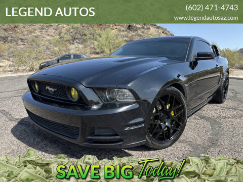 2014 Ford Mustang for sale at LEGEND AUTOS in Phoenix AZ