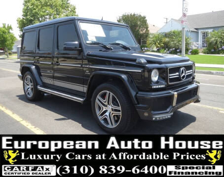 Mercedes Benz G Class For Sale In Los Angeles Ca European Auto House