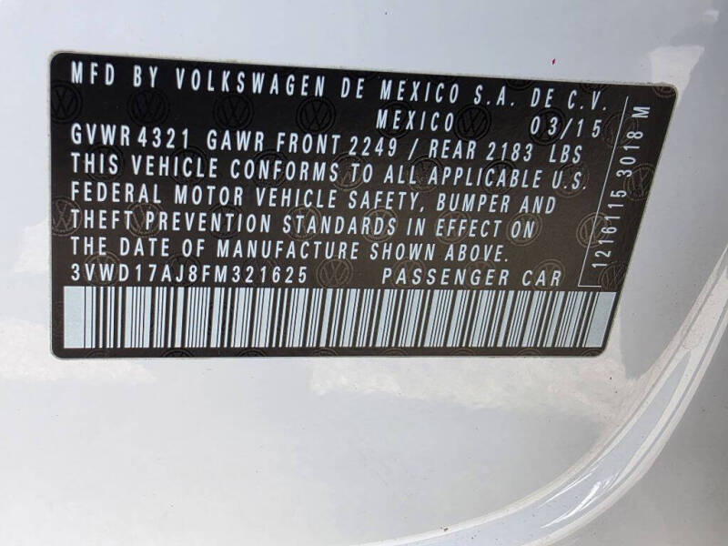 2015 Volkswagen Jetta