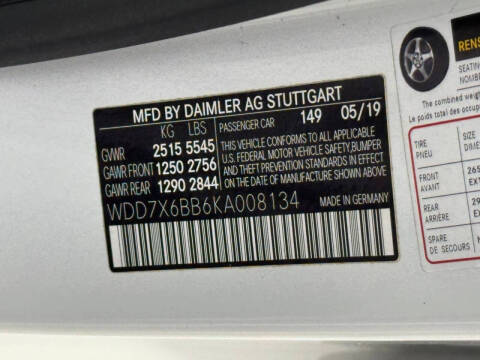 2019 Mercedes-Benz AMG GT 53