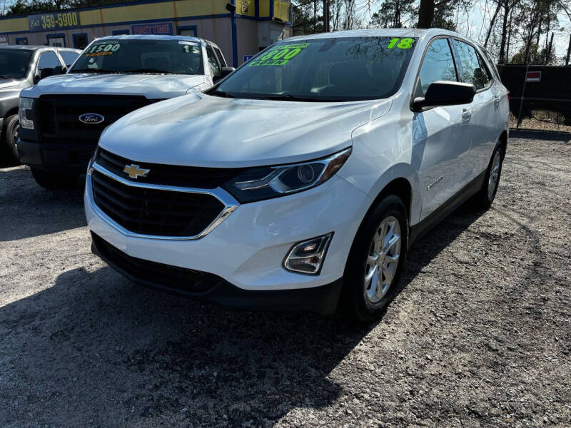 2018 Chevrolet Equinox for sale at Capital Car Sales of Columbia in Columbia SC