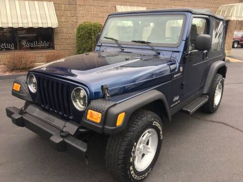 2005 Jeep Wrangler for sale at Depot Auto Sales Inc in Palmer MA