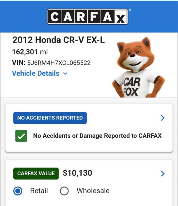 2012 Honda CR-V EX-L
