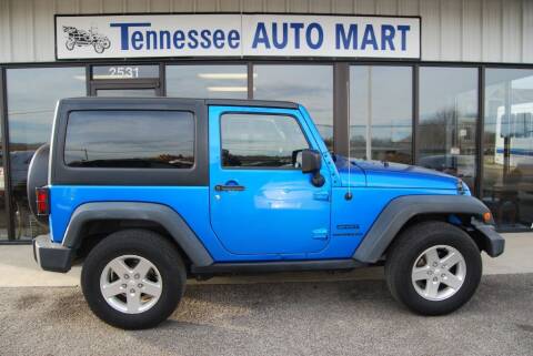 2015 Jeep Wrangler for sale at Tennessee Auto Mart Columbia in Columbia TN