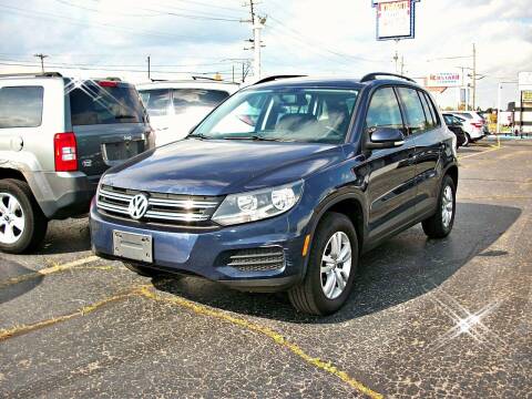 2015 Volkswagen Tiguan for sale at Wyandotte Motors in Wyandotte MI