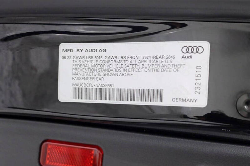 2022 Audi A5 Sportback quattro Premium Plus 40 TFSI