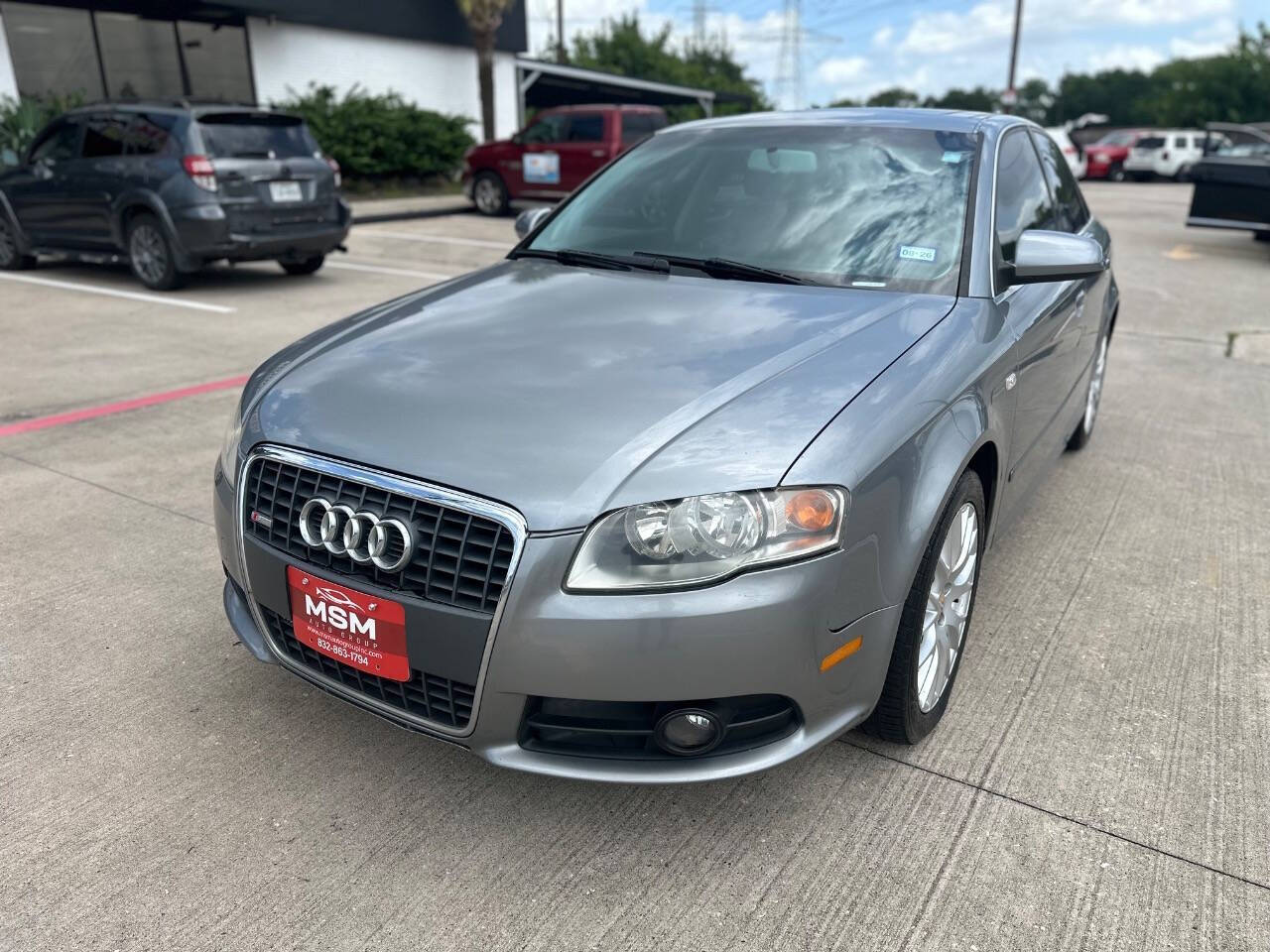 Gray 2008 Audi A4 2.0T 2.0T 4dr Sedan CVT 1