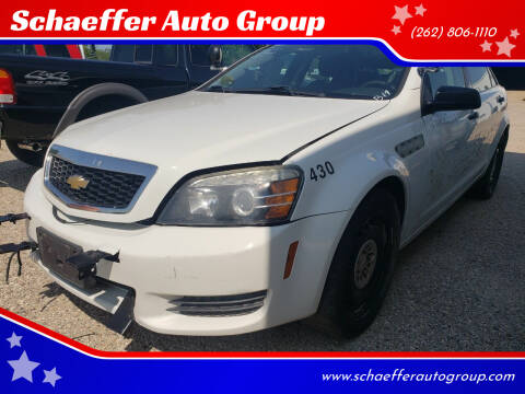 2014 Chevrolet Caprice for sale at Schaeffer Auto Group in Walworth WI