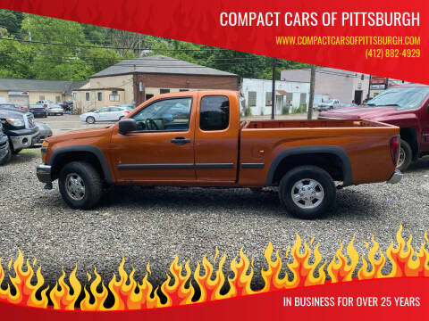2006 Chevrolet Colorado for sale at Compact Cars of Pittsburgh in Pittsburgh PA