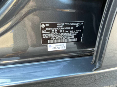 2018 BMW 3 Series 330i