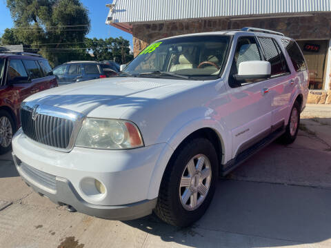 2004 Lincoln Navigator for sale at PYRAMID MOTORS AUTO SALES in Florence CO