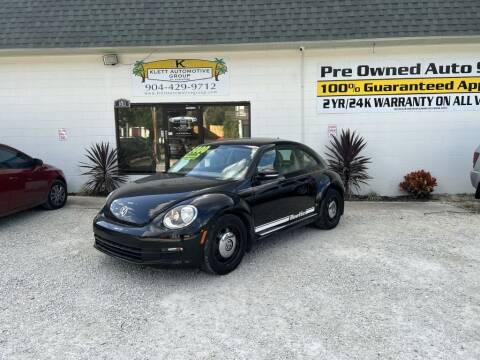 2014 Volkswagen Beetle for sale at Klett Automotive Group in Saint Augustine FL