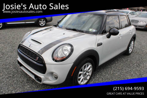 2015 MINI Hardtop 4 Door for sale at Josie's Auto Sales in Gilbertsville PA