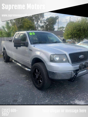 2005 Ford F-150 for sale at Supreme Motors in Leesburg FL