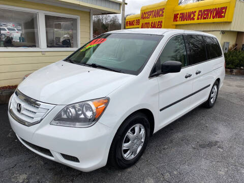 2008 Honda Odyssey for sale at Acceptance Auto Sales in Lithia Springs GA