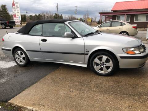 2002 Saab 9-3 for sale at Alex Bay Rental Car and Truck Sales in Alexandria Bay NY