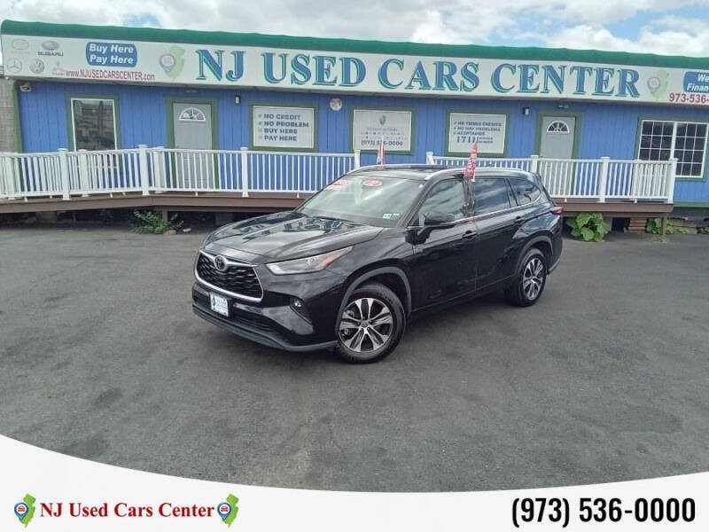 2022 Toyota Highlander for sale at New Jersey Used Cars Center in Irvington NJ